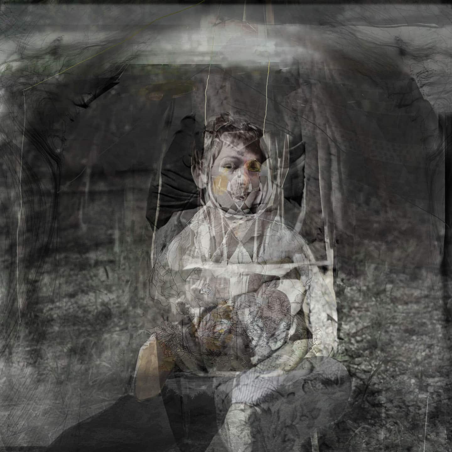 Alex Fischer, Santiago Sara Brown, 2009, 17×17 inch digital